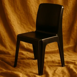 Black Plastic Chair