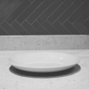 Prima - Coupe side plate (White)